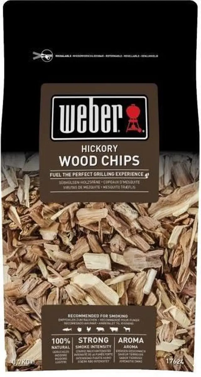 Weber Houtsnippers 0,7 kg - Hickory
