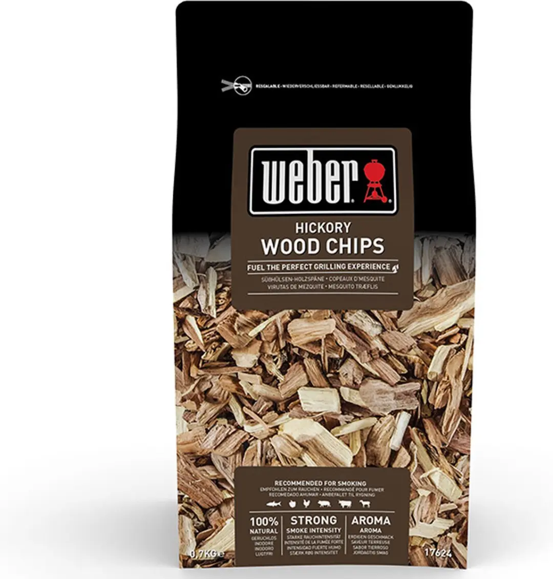 Weber Houtsnippers 0,7 kg - Hickory