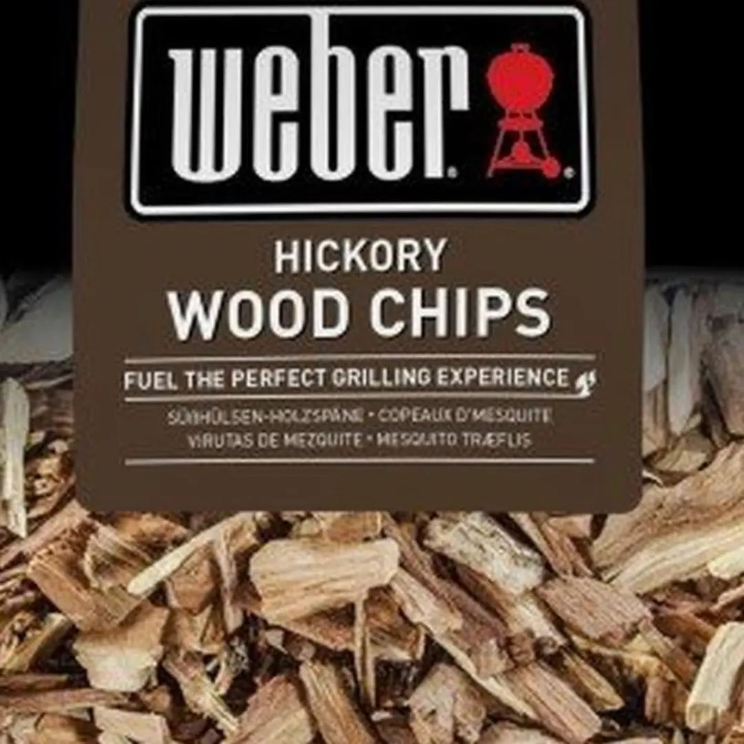 Weber Houtsnippers 0,7 kg - Hickory - afbeelding 6 van 6