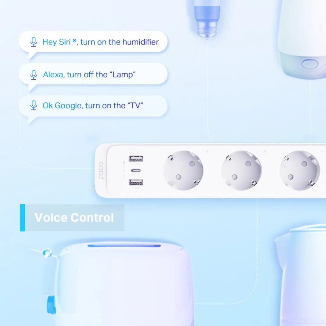 TP-Link Tapo P300 Slimme WiFi-stekkerdoos - Wit