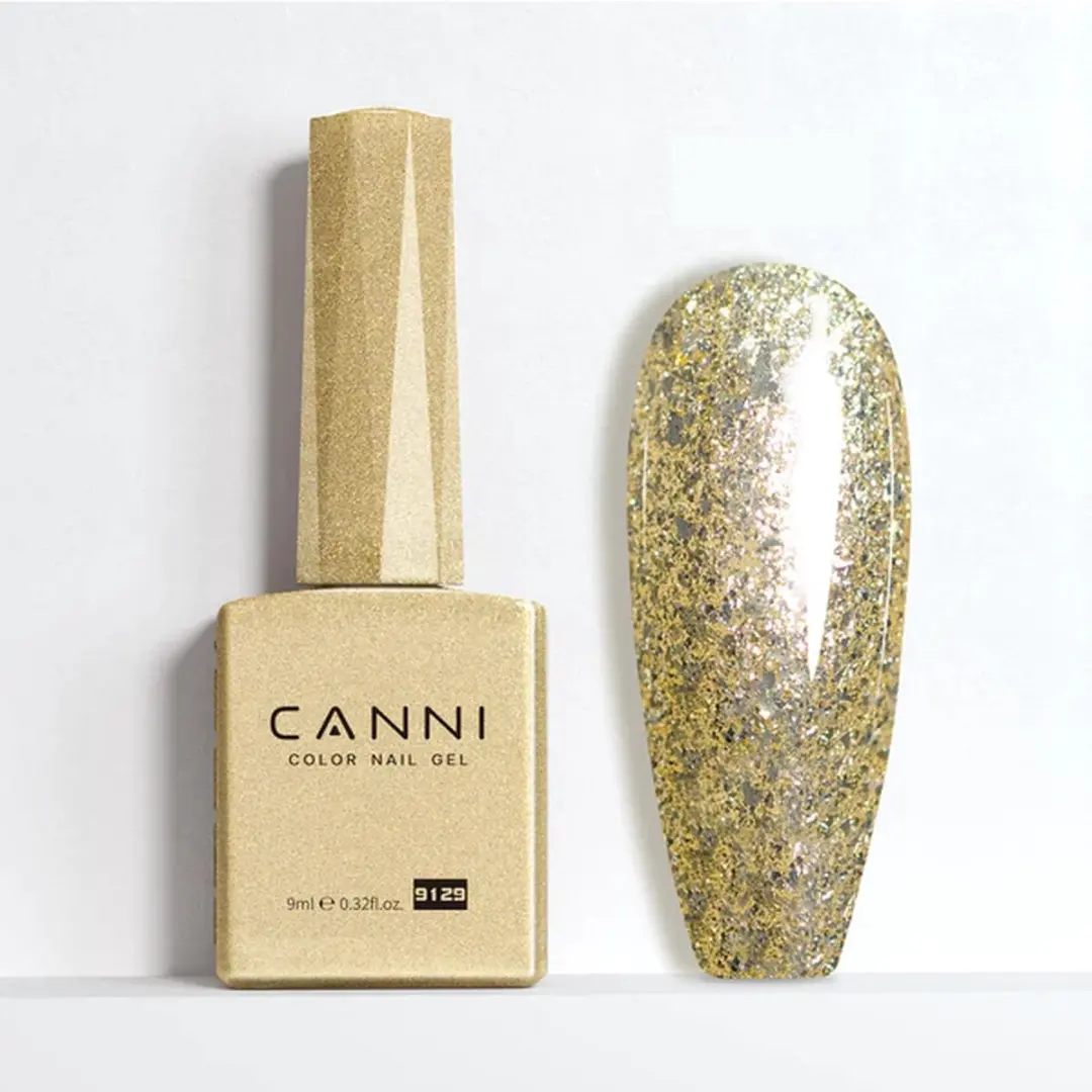 Canni Glitter Gellak Goud 9ml