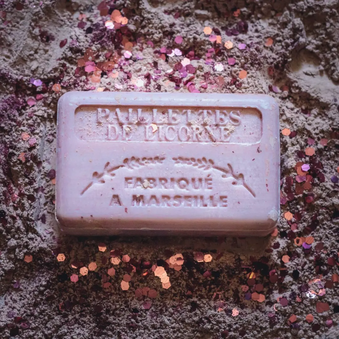 Savon de Marseille Vegan Unicorn Glitter Zeep 125g
