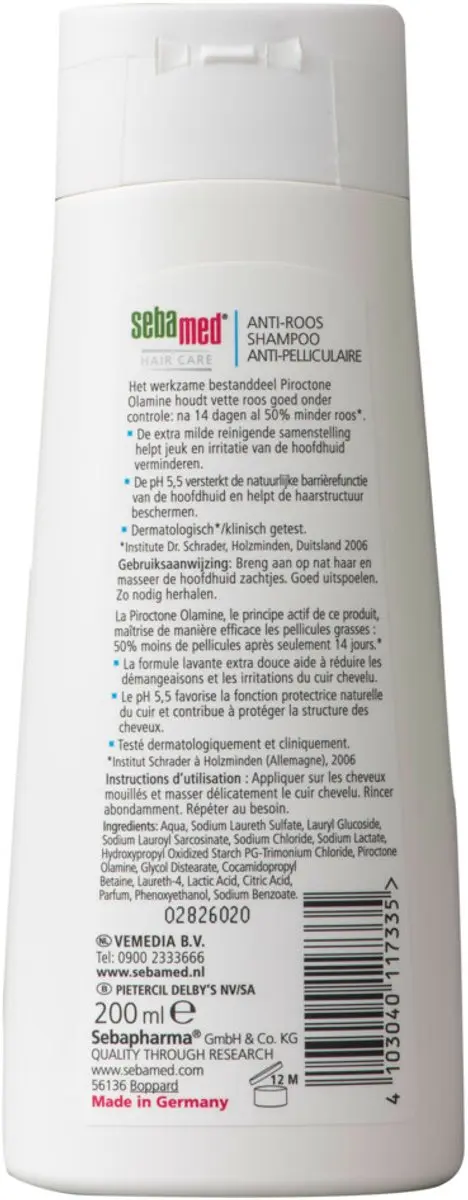 Sebamed Anti-Roos Shampoo 3x200ml