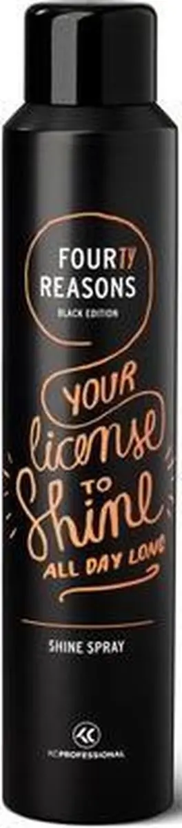 Four Reasons Black Edition Shine Spray 200ml