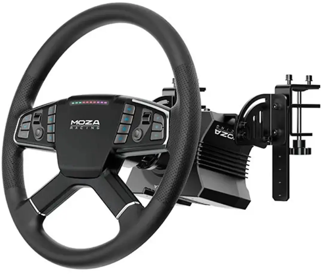 Moza Racing Trucking Simulator Bundel - R5 Basis + TSW Stuurwiel + SRP-Lite Pedalen