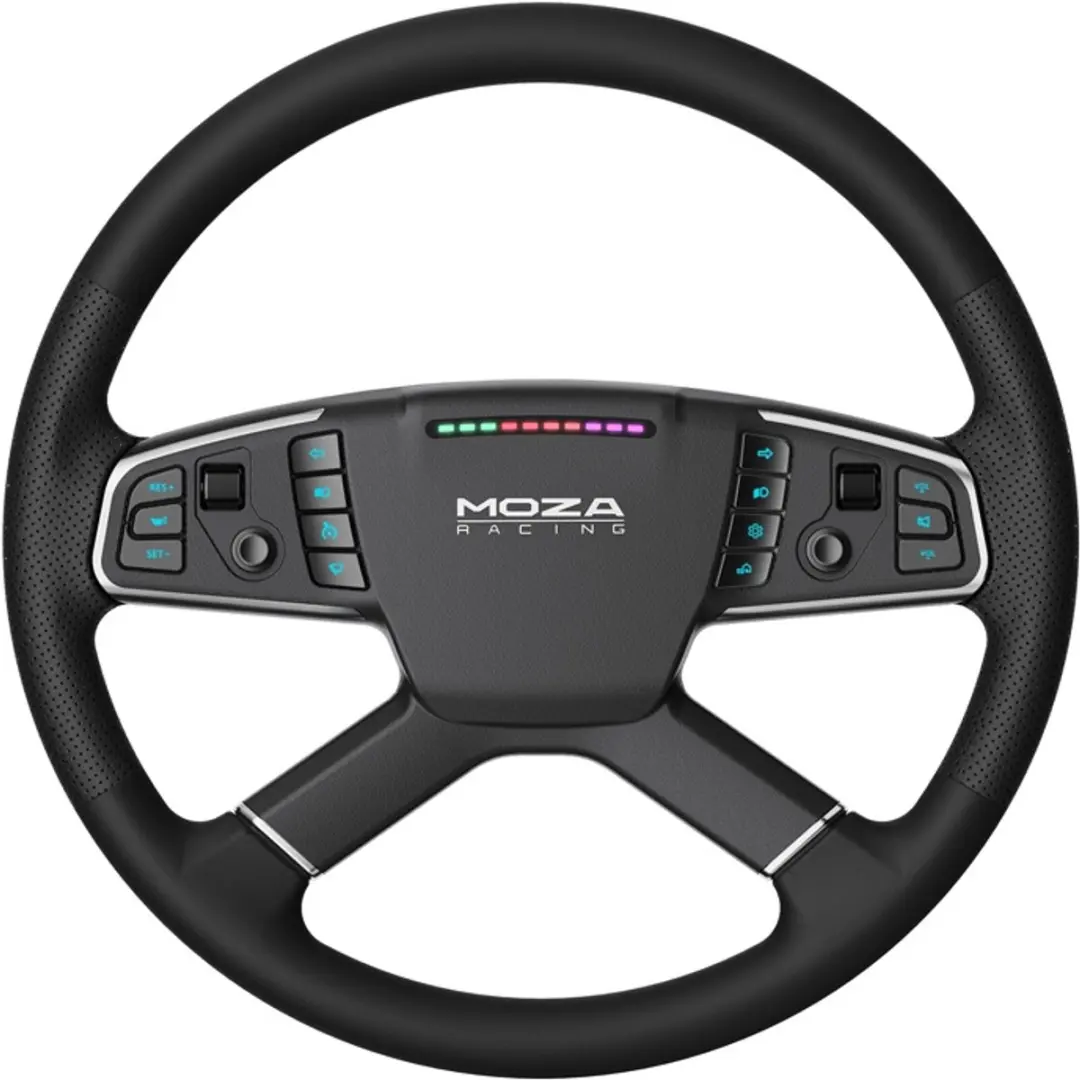 Moza Racing Trucking Simulator Bundel - R5 Basis + TSW Stuurwiel + SRP-Lite Pedalen