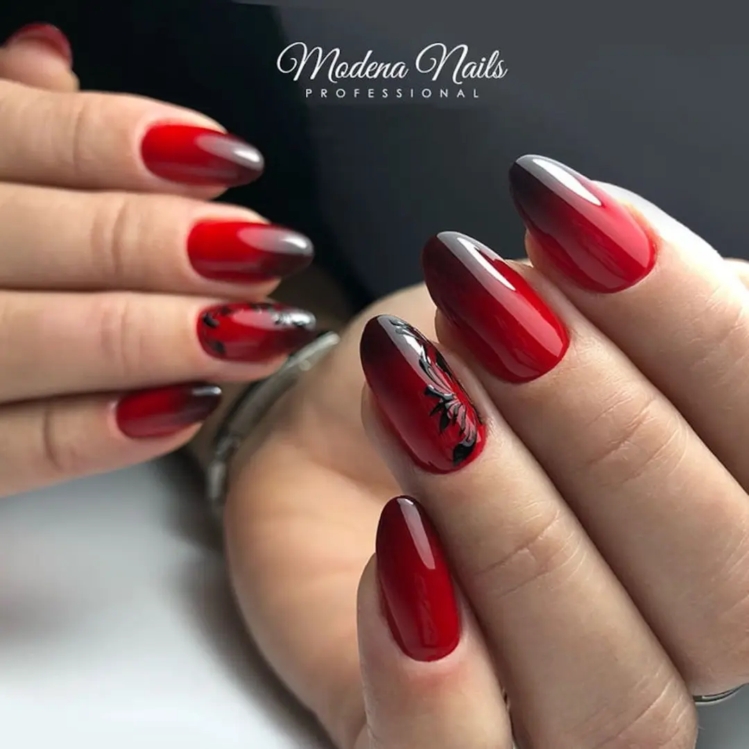 Modena Nails Kirkenes Gellak 7,3ml - Rood Glanzend