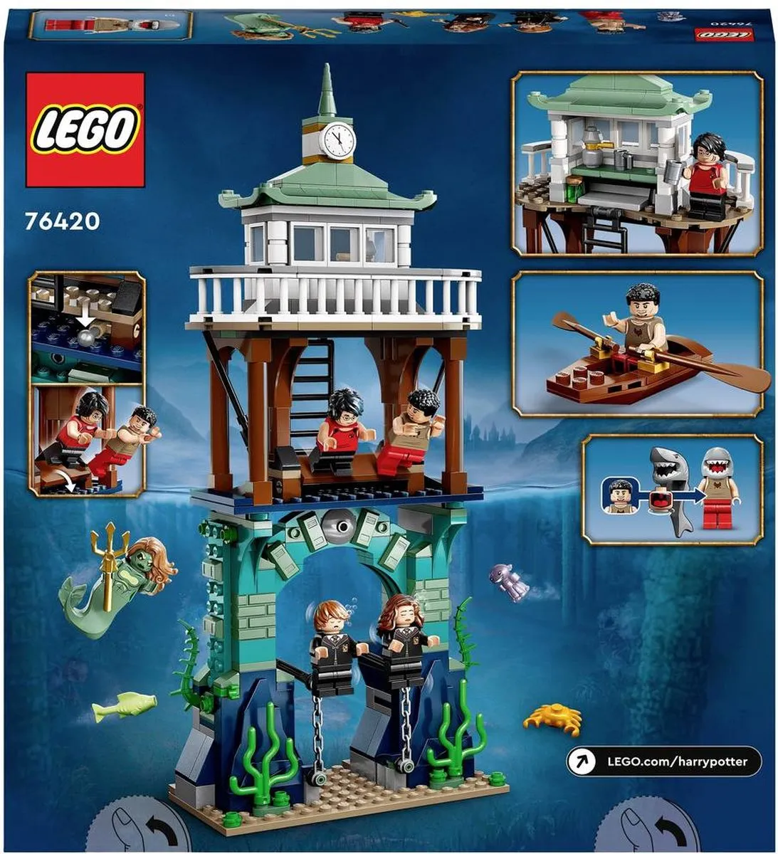 LEGO Harry Potter Toverschool Toernooi 76420 - 349 Stukken - 5 Minifiguren - afbeelding 6 van 6