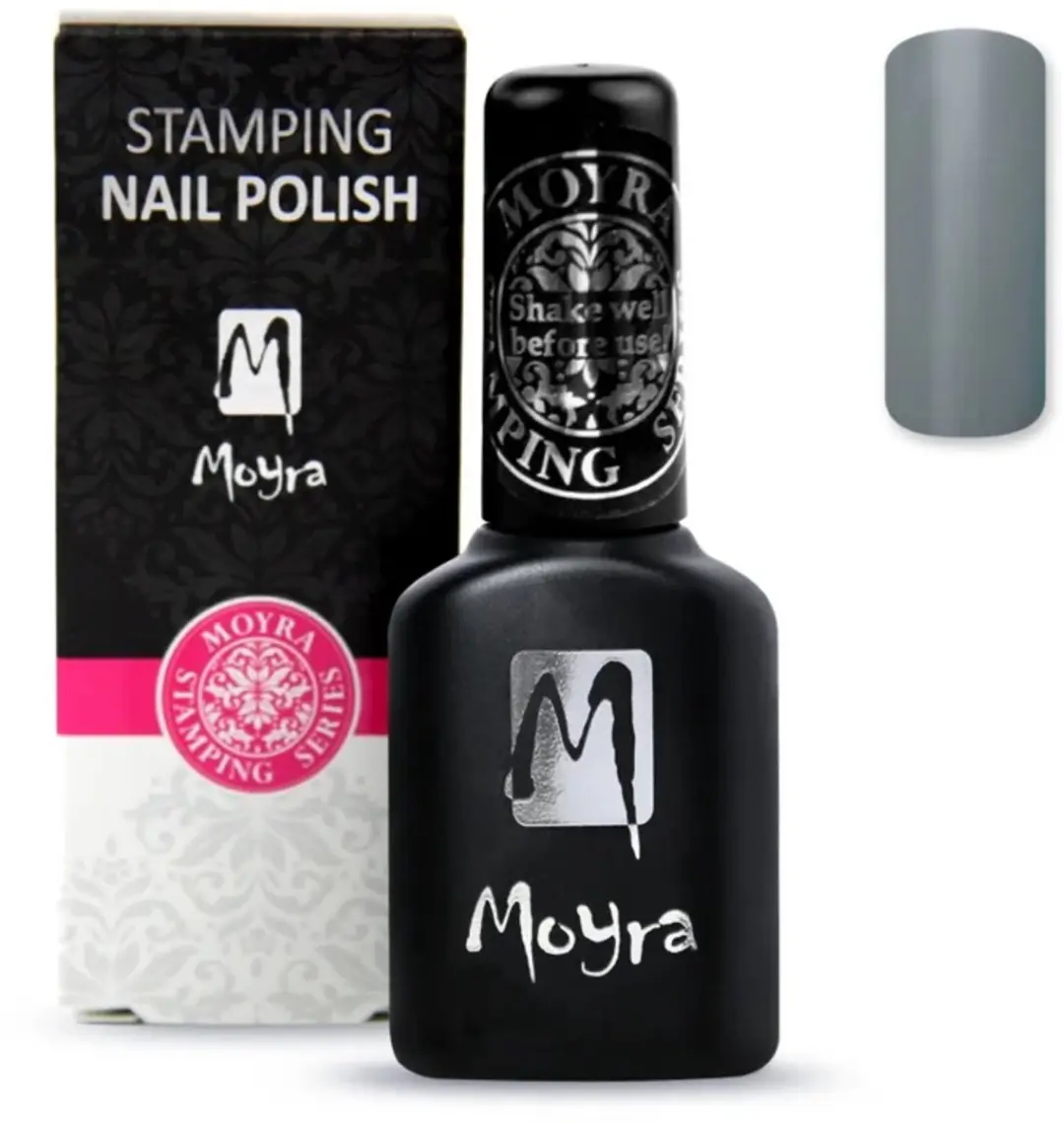 Moyra Smart Stamping Nagellak SPS 09 Grijs