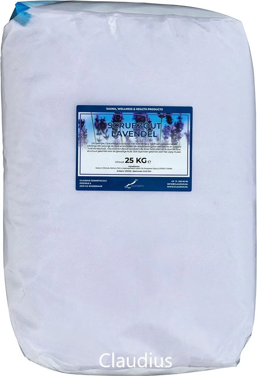 Splashbox Cosmetics Scrubzout Lavendel 25kg