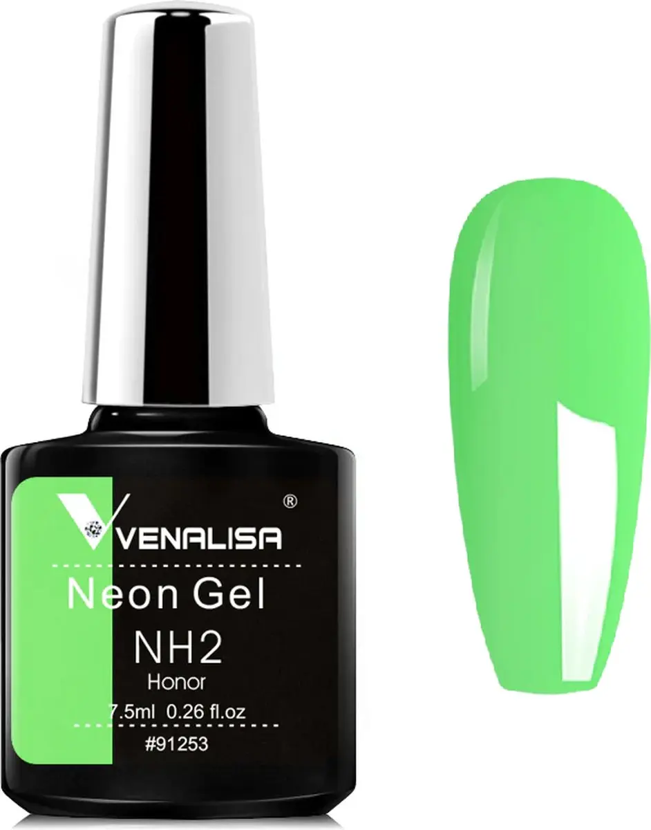 Venalisa Neon Groen UV Gellak 7.5ml