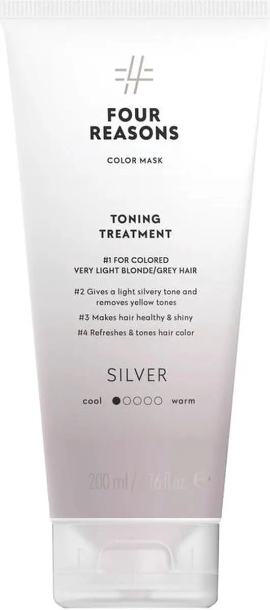 Four Reasons Color Mask Toning Treatment Silver 200ml