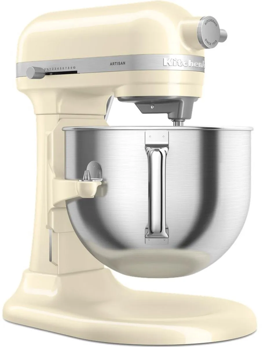 KitchenAid Artisan Keukenmachine 375W - 11 Snelheden - 6,6L - Amandelwit
