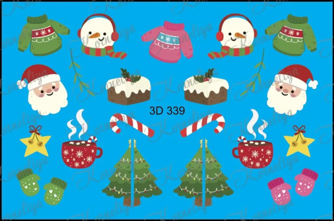 Korneliya 3D Waterdecal 339