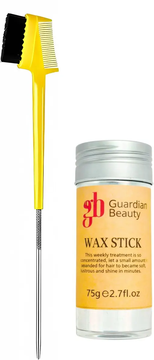 Guardian Beauty Edge Control Borstel & Waxstick