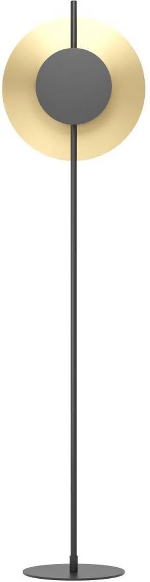 Eglo Tocina Vloerlamp 150cm - Zwart/Goud