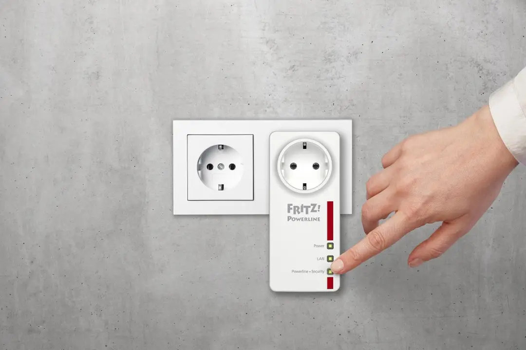 FRITZ! Powerline 1220E 1200 Mbps - 2-Pack Wit/Rood