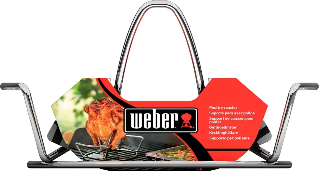 Weber Gevogeltestomer - Chroom - afbeelding 6 van 6