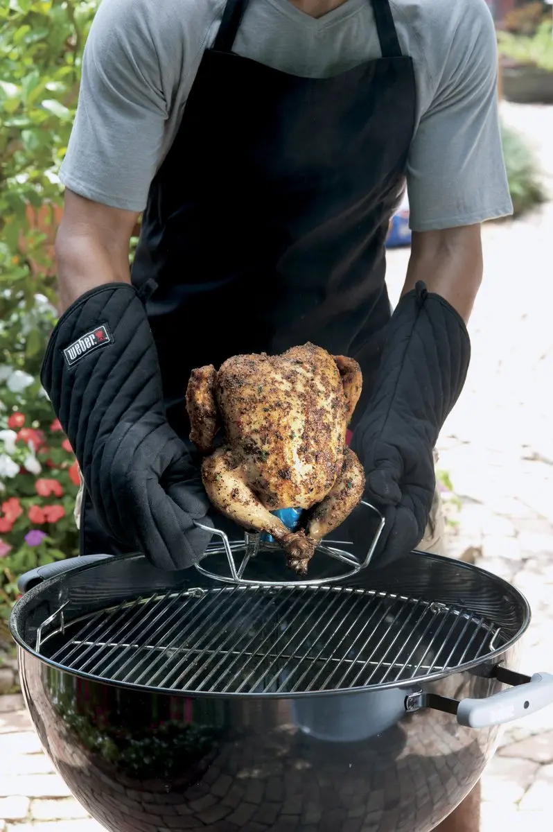 Weber Gevogeltestomer - Chroom