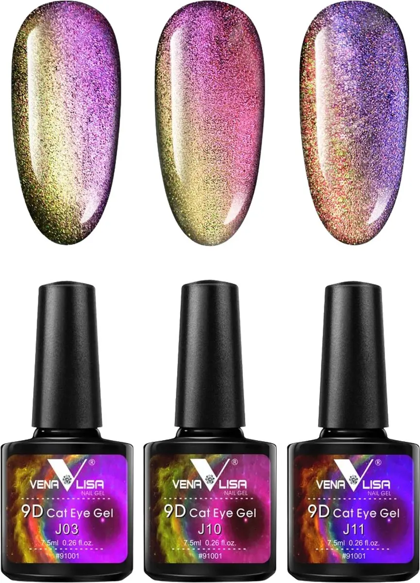 Venalisa UV Cat Eye Gellak Set 22.5ml