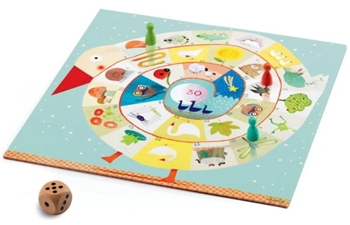 Djeco Ludo & Co Junior - Bordspellen voor kinderen van 3 tot 6 jaar
