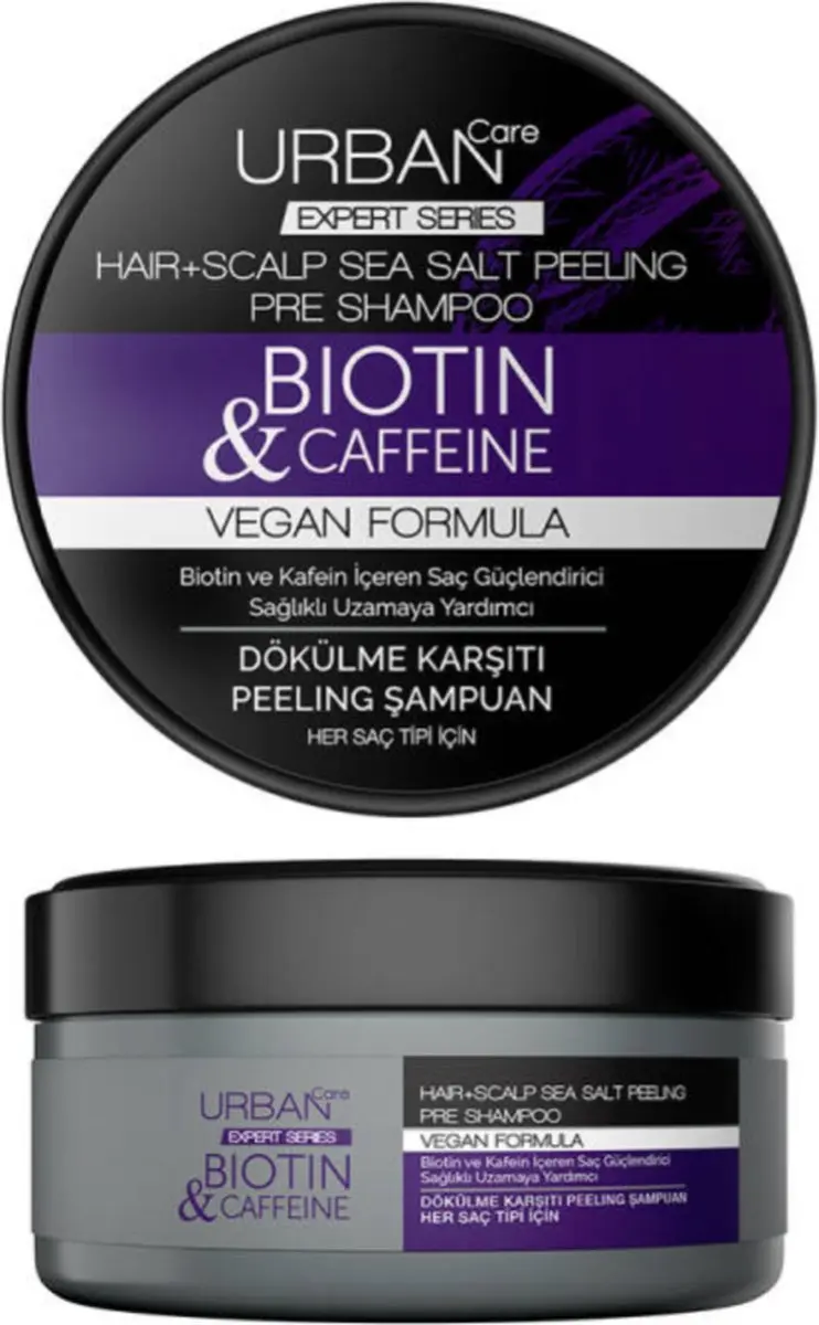 Urban Care Biotin & Caffein Peeling Shampoo 200ml