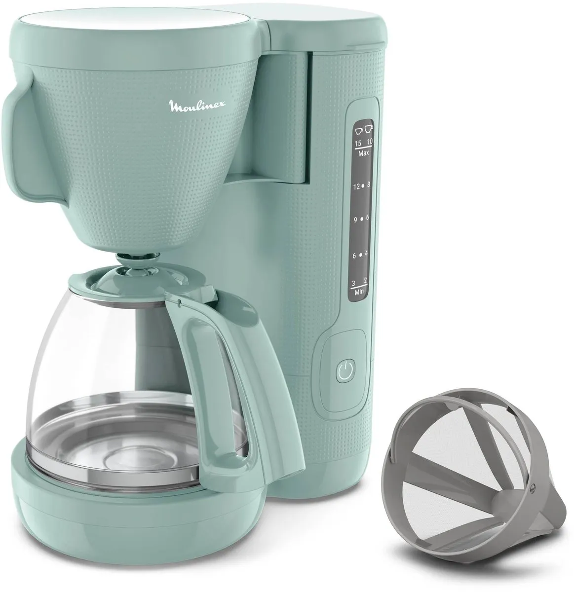 Moulinex Morning FG2M1310 - Filterkoffiezetapparaat - 1,25L - Warmhoudfunctie - Groen
