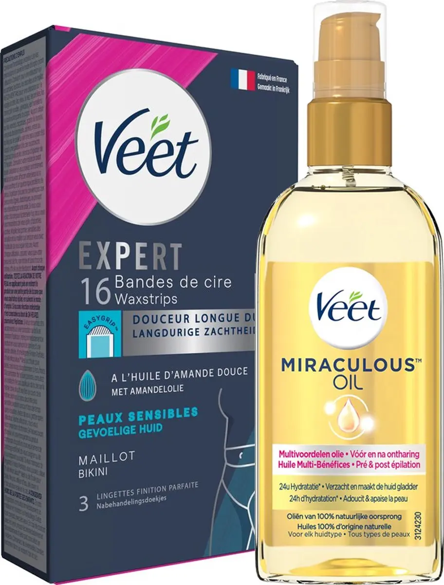 Veet Hydraterend Ontharingspakket Bikini 16st