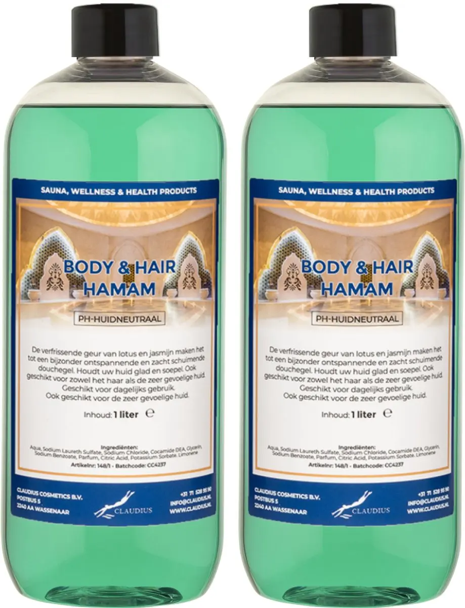 Splashbox Cosmetics Body & Hair Hamam 1L