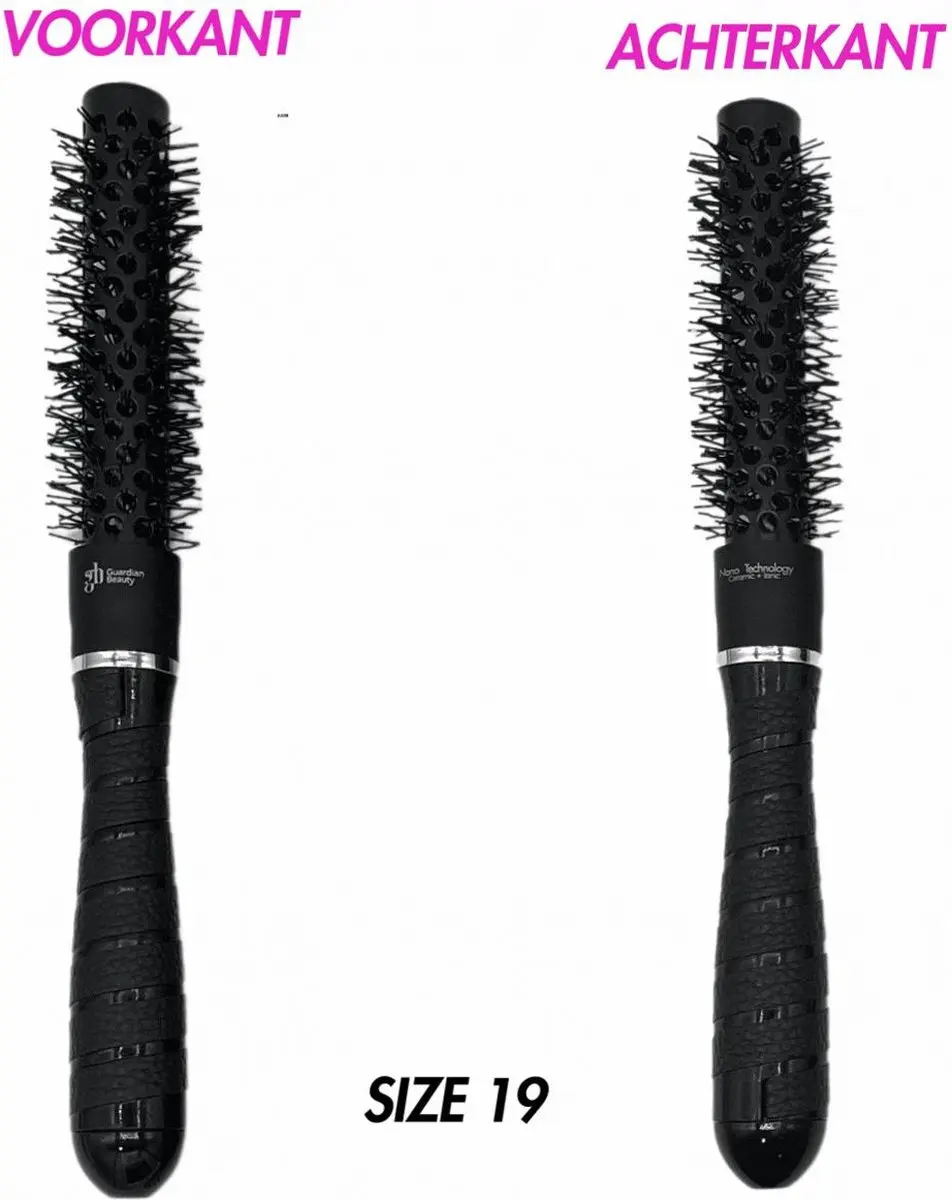 Guardian Beauty Iconic Ronde Föhnborstel - Keramisch & Ionisch - 7 Stuks
