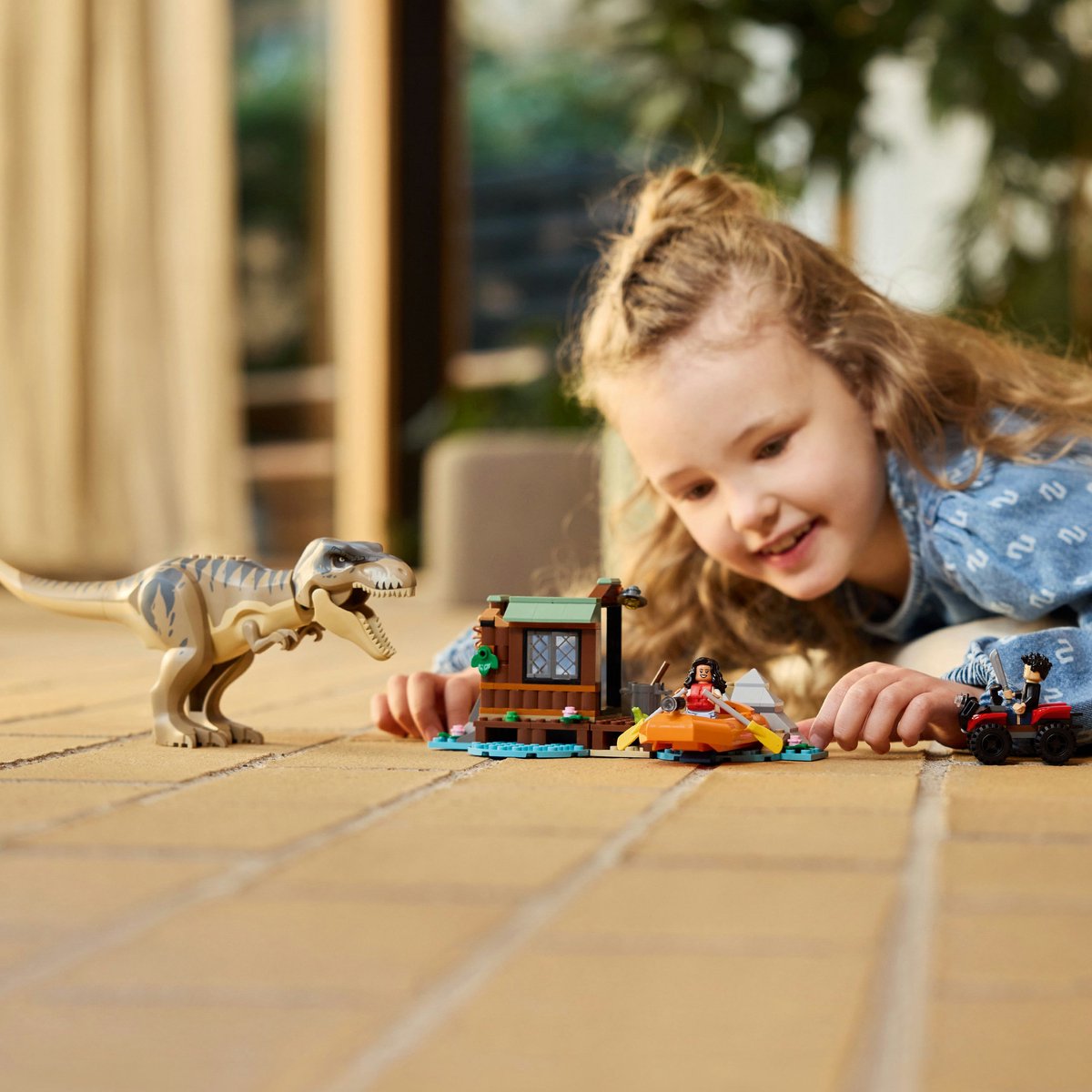 LEGO® Jurassic World T. rex Rivierontsnapping Bouwset - 76975