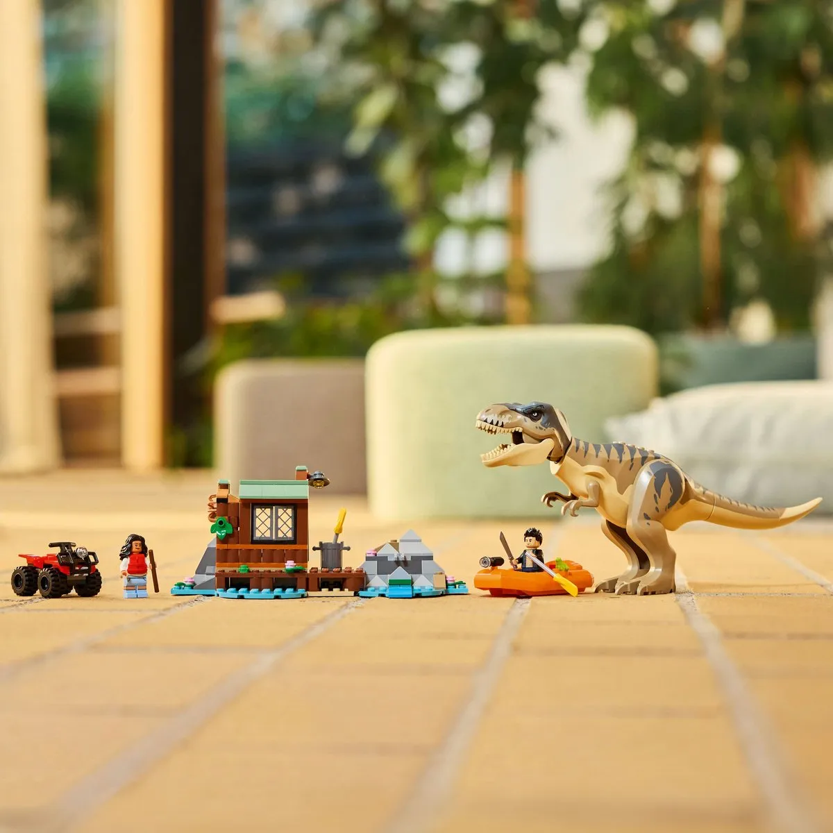 LEGO Jurassic World T. rex Rivierontsnapping 76975 - 199 Stukken - afbeelding 6 van 6