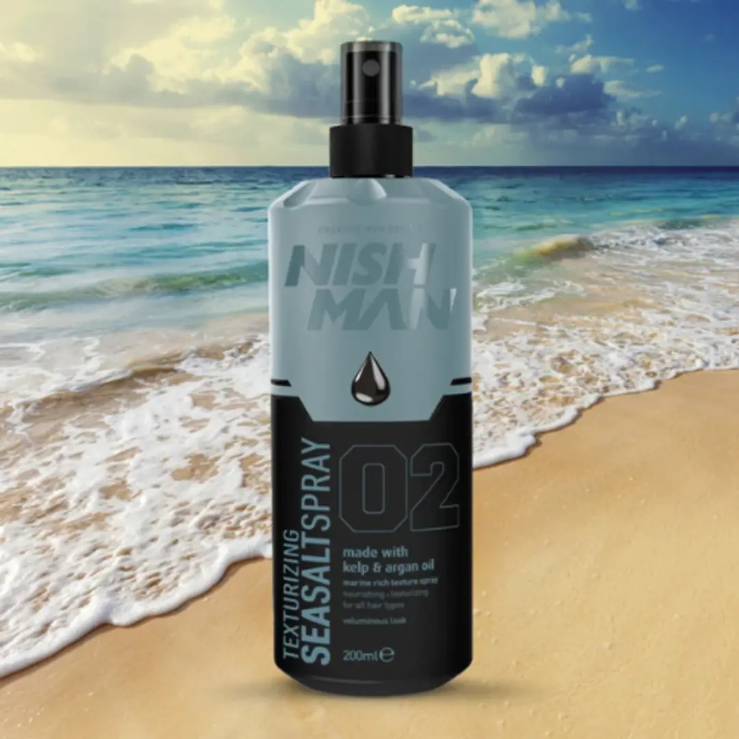 Nishman Seasalt Zeezout Spray 200ml - Kelp & Aloe Vera