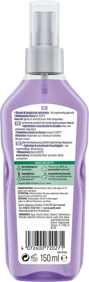 Guhl Spray Hyaluron Verzorging 150ml