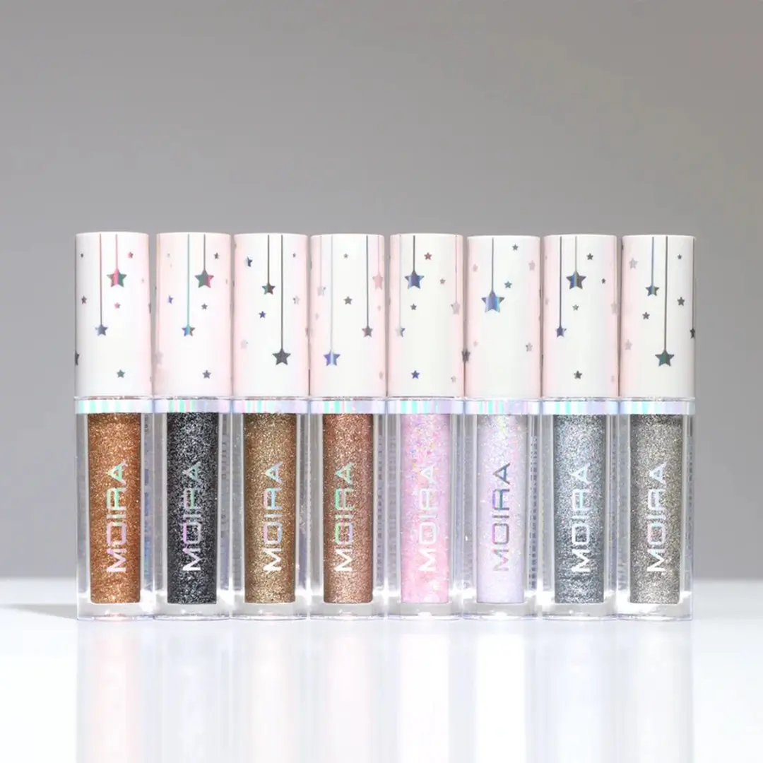 Moira Glitter Liner 07 Super Sparkle - 2.5ml - Zilver/Grijs