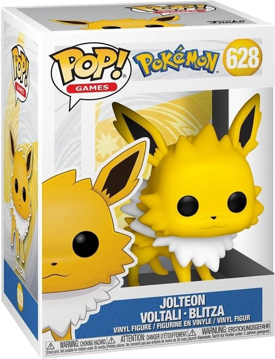 Funko Pop Games Pokémon Jolteon #628 - Multi