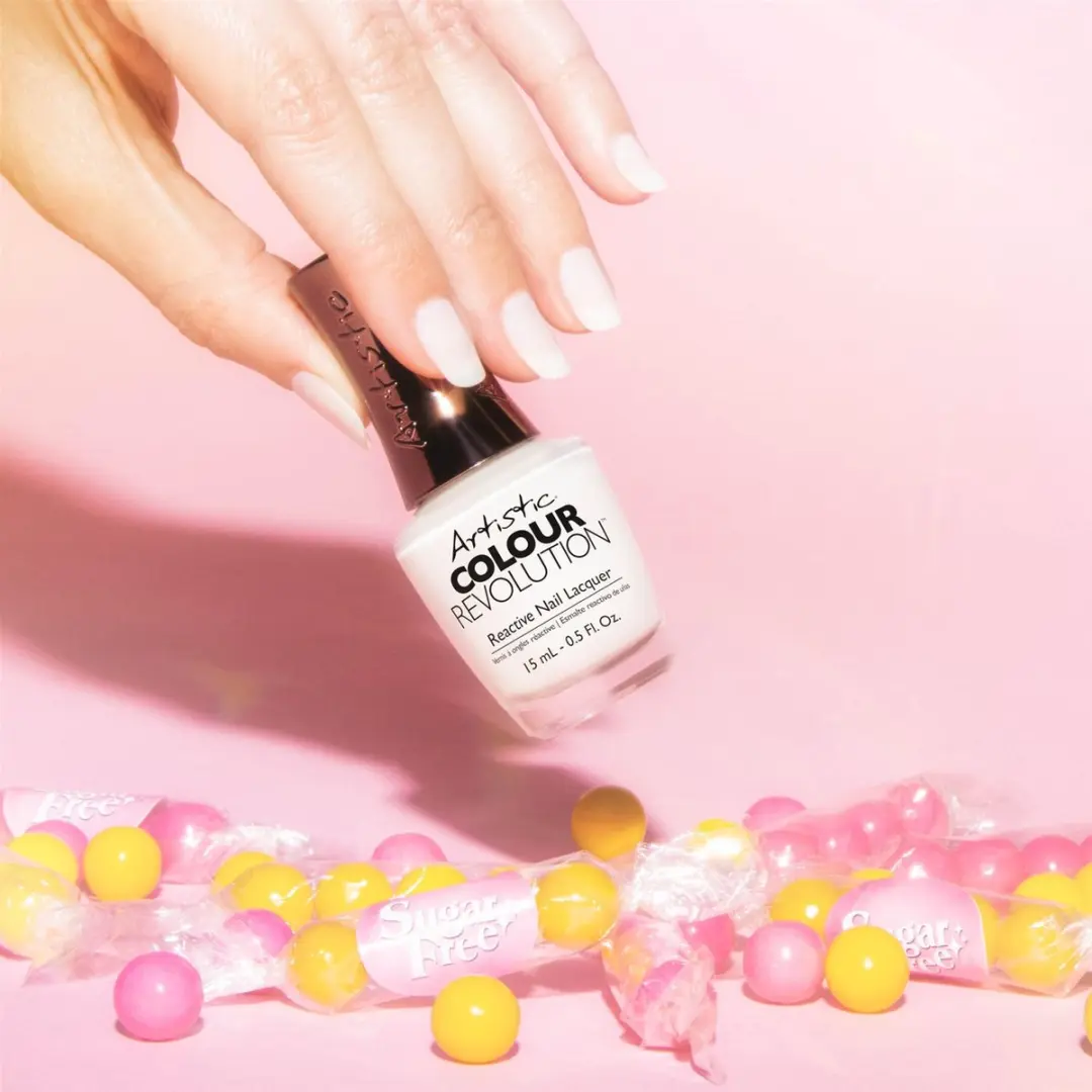 Artistic Nail Design Colour Revolution Tastless Nagellak 15ml - Wit