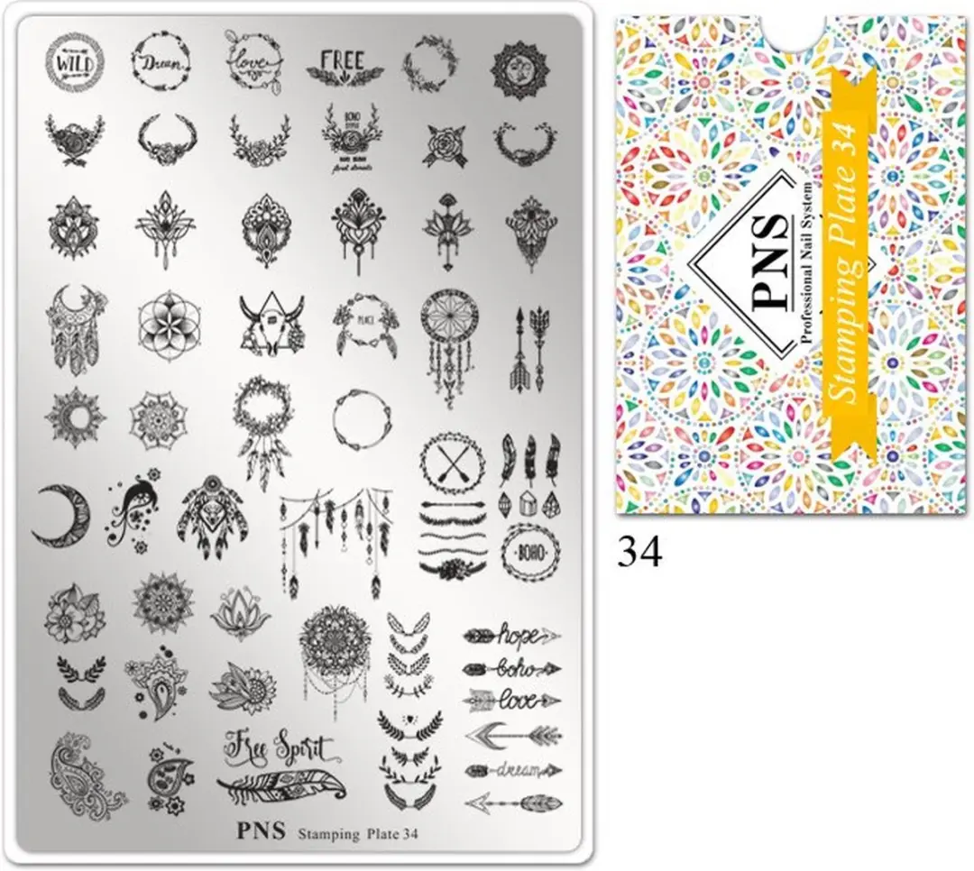 Korneliya PNS Stamping Plate 34