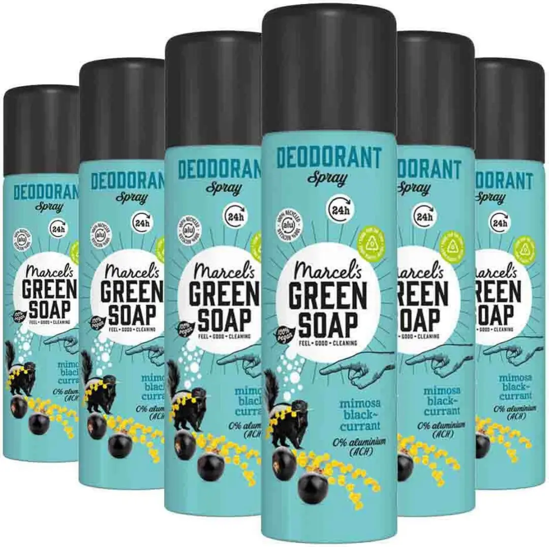 Marcel's Green Soap Deo Spray Mimosa & Zwarte Bes