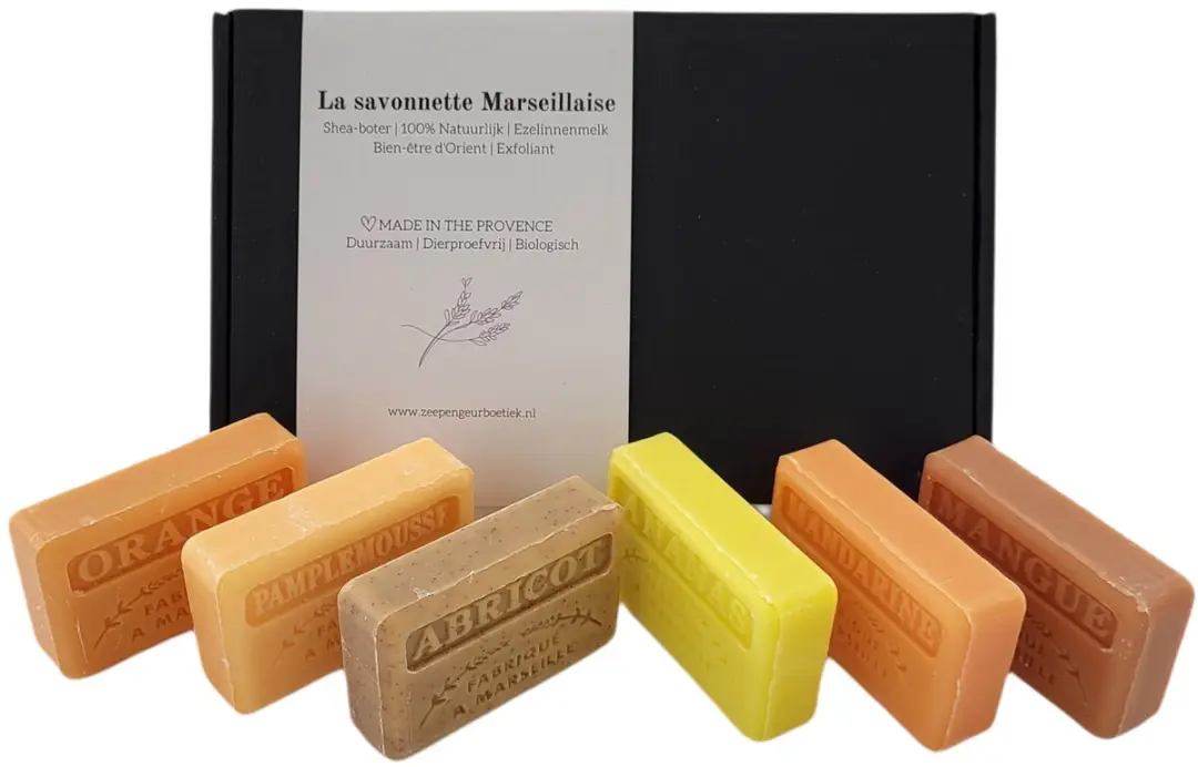 Savon de Marseille Fruitzeeppakket 750g