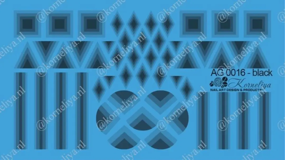 Korneliya Airbrush Waterdecal AG 0016