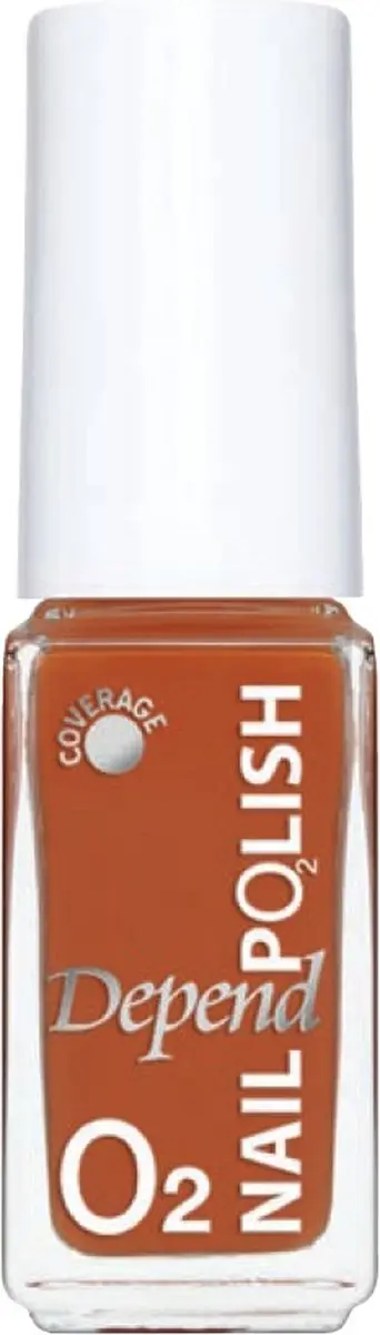 Depend Cosmetics Nagellak O2 743 Roestbruin