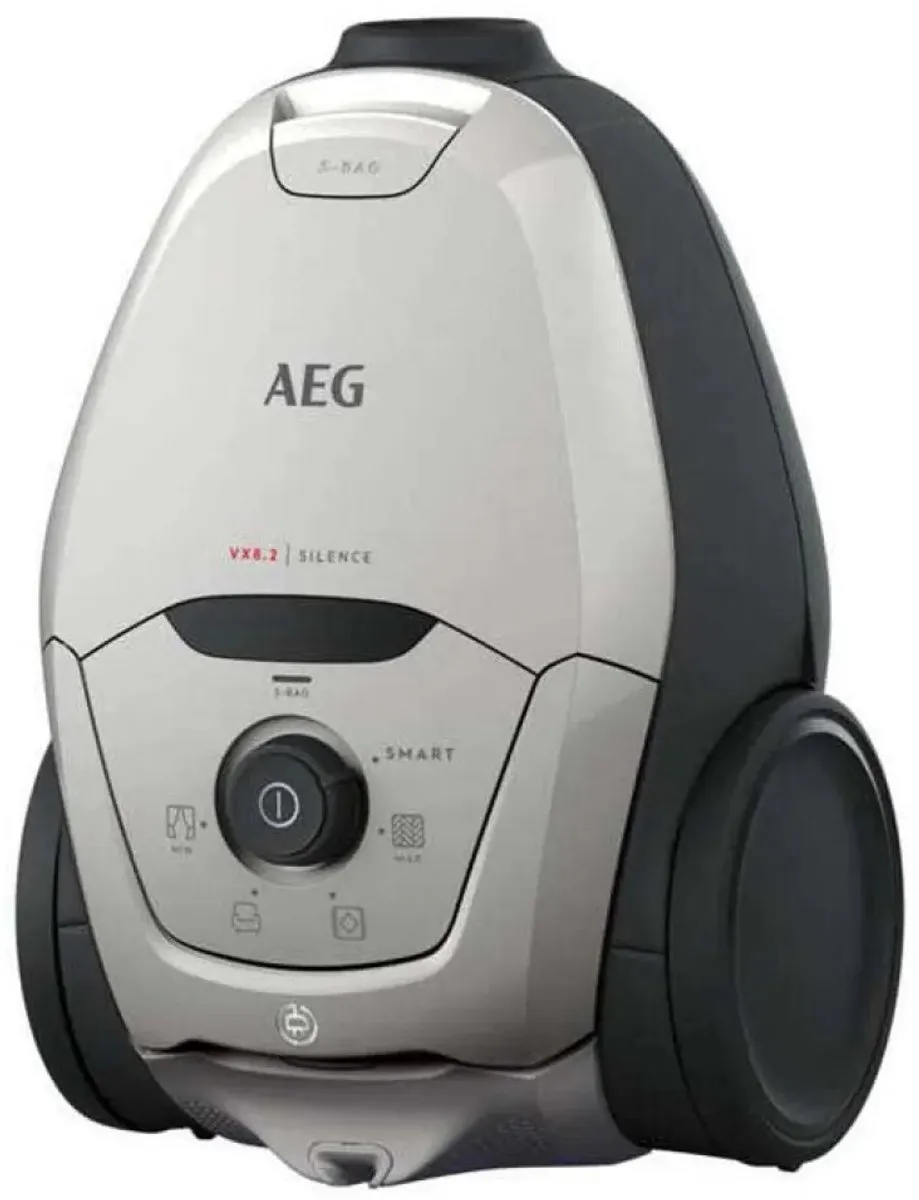 AEG VX82-1-2MG EcoLine Stofzuiger met zak - 600W - 3,5L - Mineral Grey
