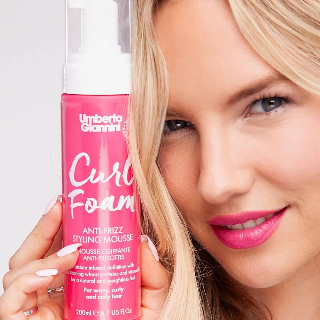 Umberto Giannini Curl Foam Anti-Frizz Styling Mousse 200ml