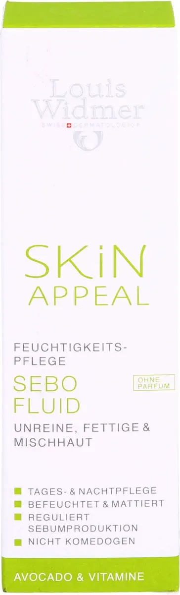 Louis Widmer Skin Appeal Sebo Fluid Dagcrème 30ml