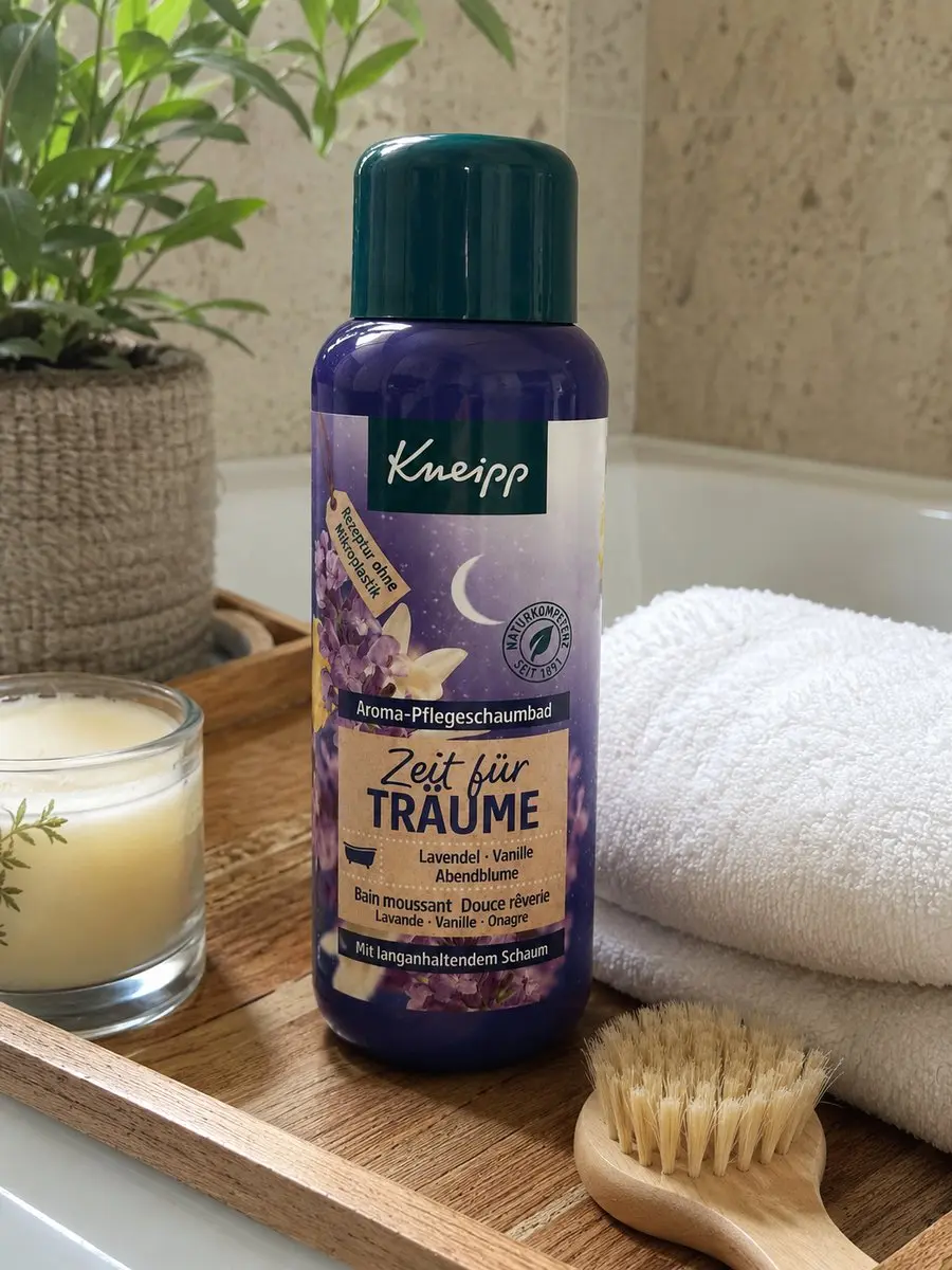 Kneipp Aroma Care Schuimbad Time for Dreams 400ml - Lavendel/Vanille/Avondbloem