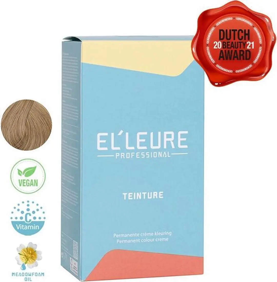 Elleure Haarverf Teinture Single Use 8.0 - Permanent