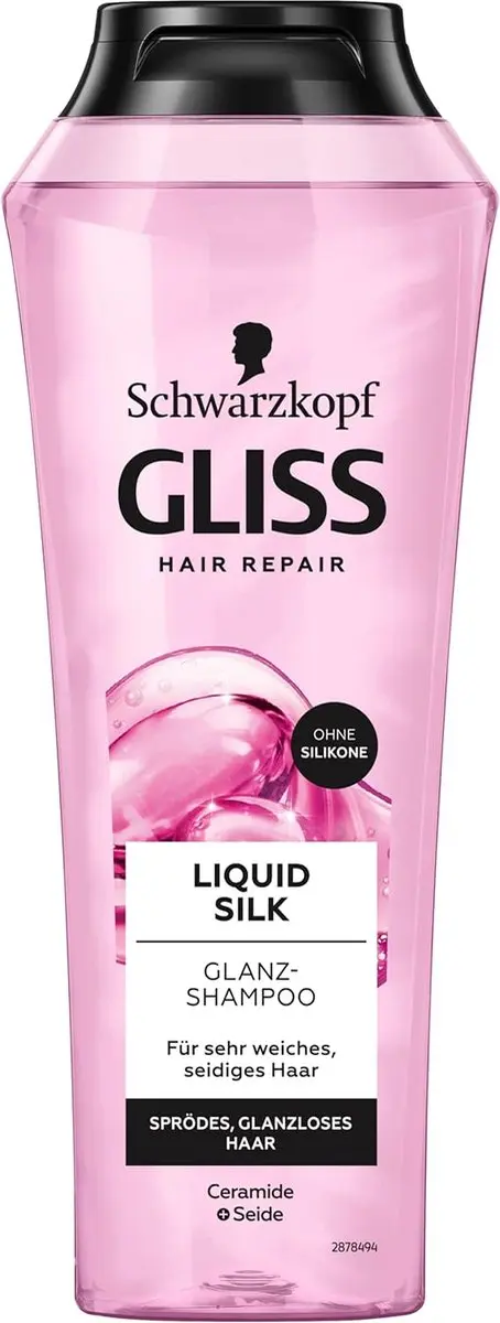 Gliss Kur Shampoo Liquid Silk - 2x250ml