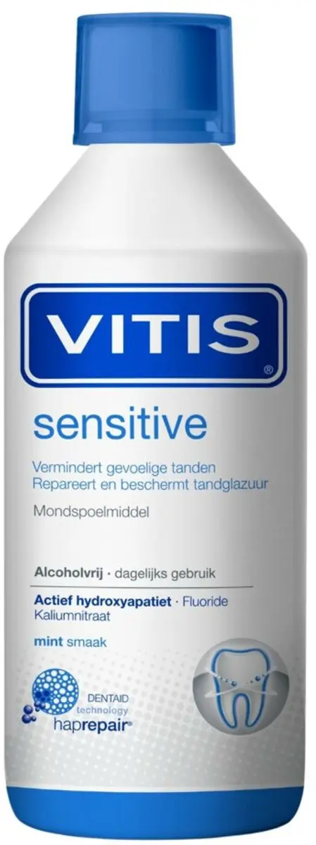 Vitis Mondwater Sensitive 3x500ml