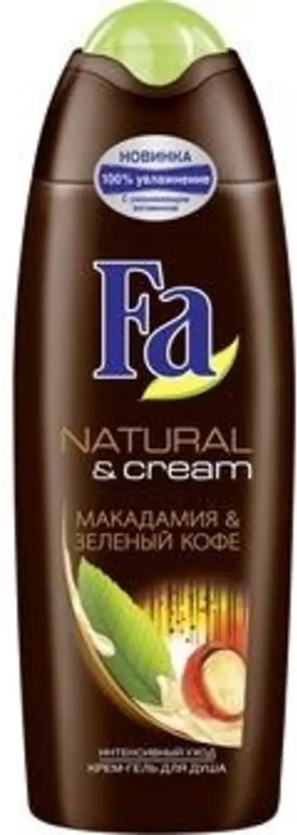 Fa Natural & Cream Douchecrème Macadamia & Green Coffee 250ml